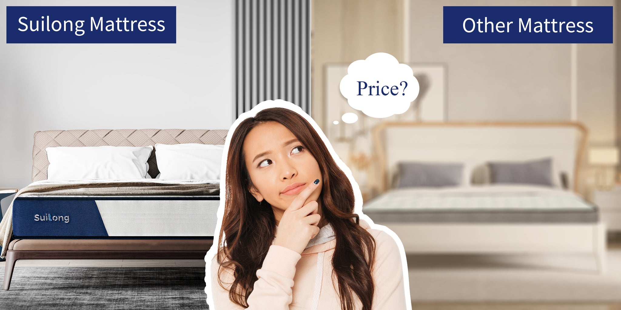 Why is there is a difference in price between mattresses of the different Brands?