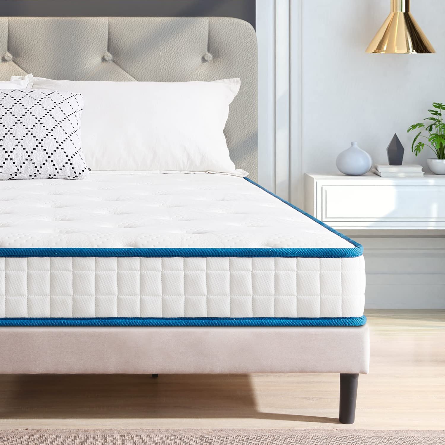 Suilong 16cm Hybrid Mattress - the Perfect Solution for Back Pain Relief and Undisturbed Sleep